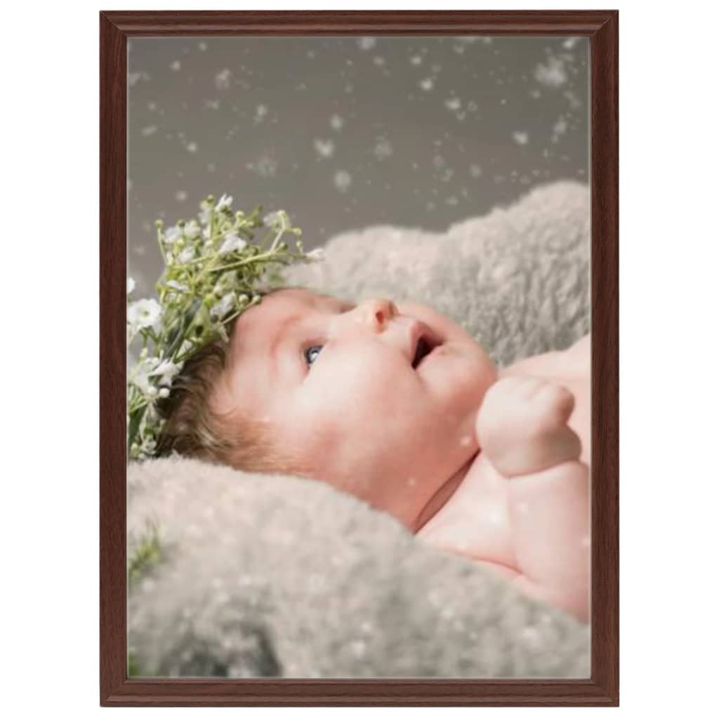 Fotolijsten 10 St Voor Wand Of Tafel 13X18 Cm Donkerrood