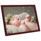 Fotolijsten 10 St Voor Wand Of Tafel 15X21 Cm Donkerrood