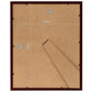 Fotolijsten 10 St Voor Wand Of Tafel 18X24 Cm Donkerrood