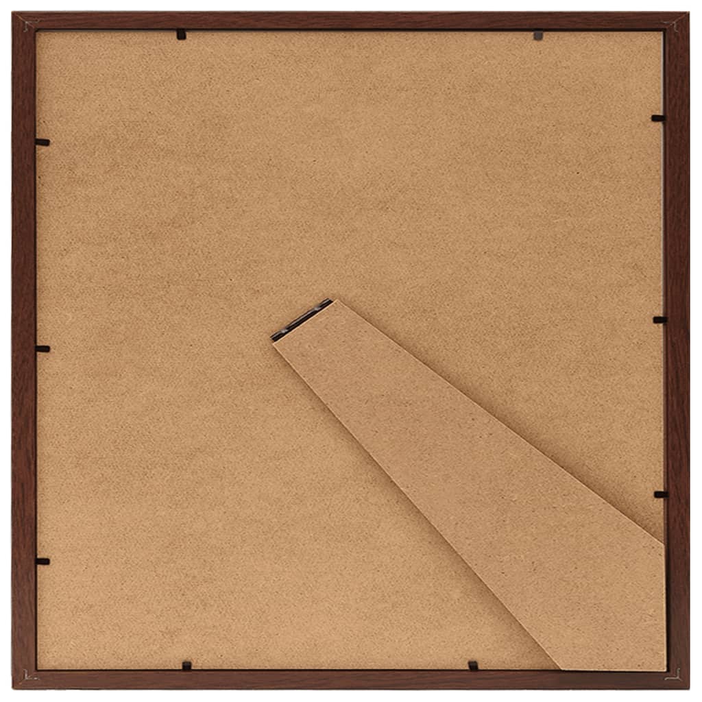 Fotolijsten 5 St Voor Wand Of Tafel 20X20 Cm Donkerrood