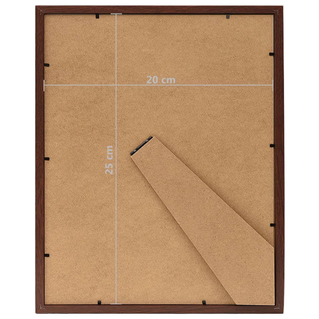Fotolijsten 3 St Voor Tafel 20X25 Cm Donkerrood