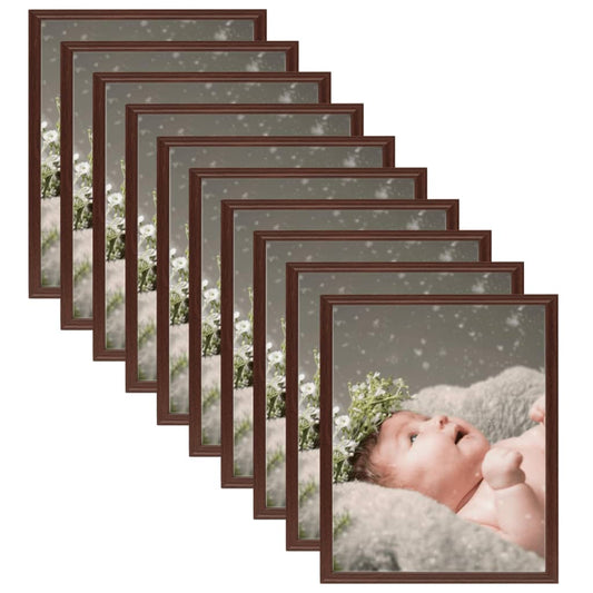 Fotolijsten 10 St Voor Tafel 20X25 Cm Donkerrood
