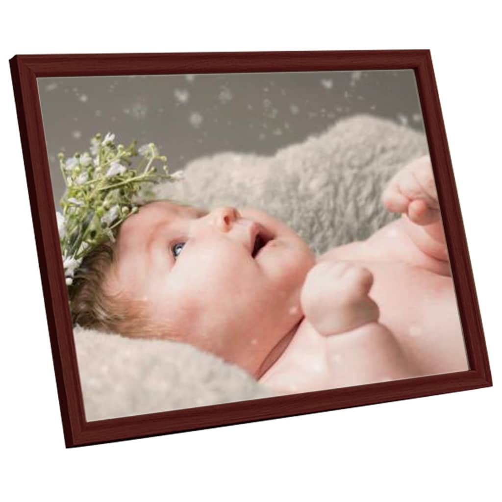 Fotolijsten 3 St Voor Wand Of Tafel 29,7X42 Cm Donkerrood