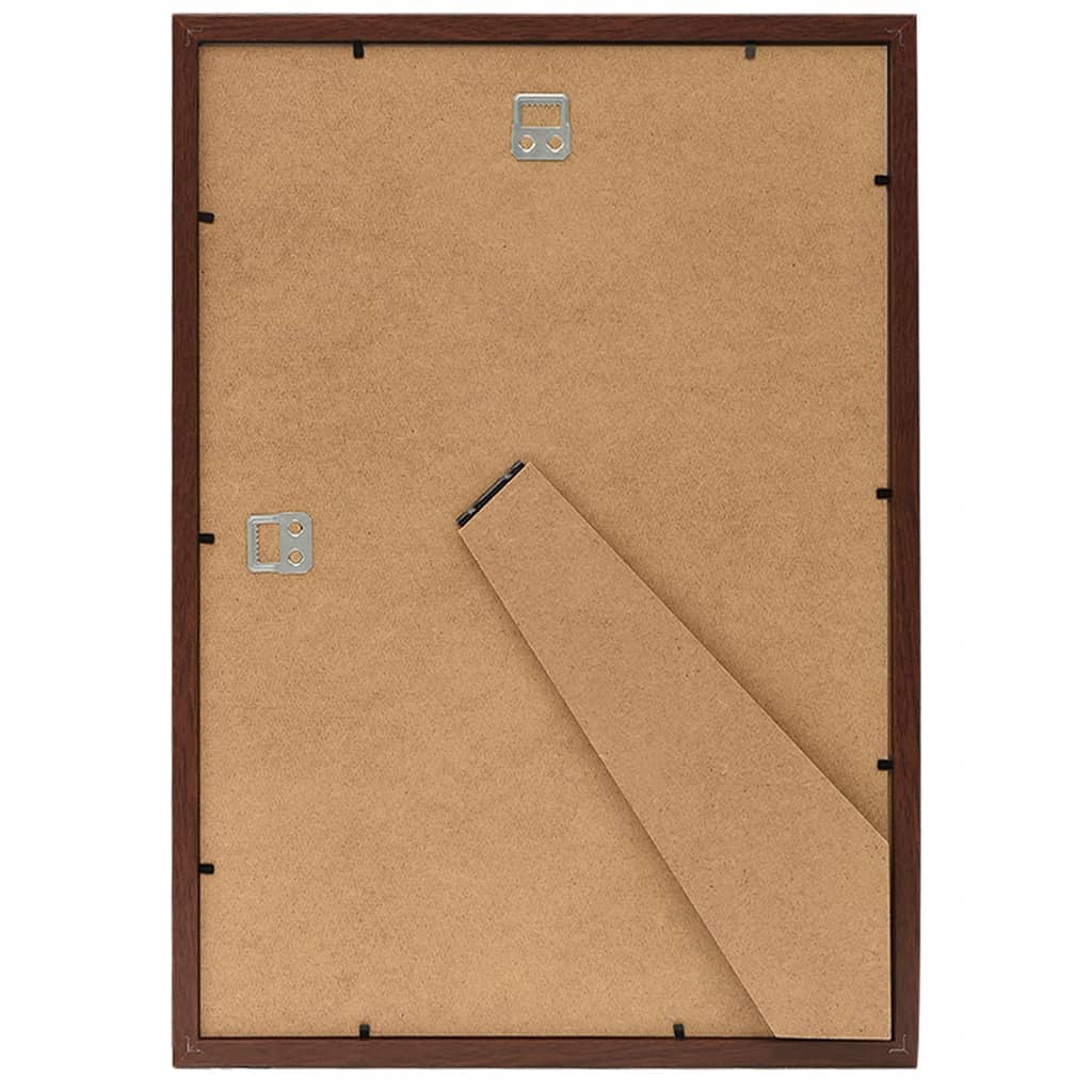 Fotolijsten 3 St Voor Wand Of Tafel 29,7X42 Cm Donkerrood