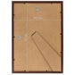 Fotolijsten 5 St Voor Wand Of Tafel 29,7X42 Cm Donkerrood