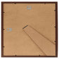 Fotolijsten 3 St Voor Wand Of Tafel 50X50 Cm Donkerrood