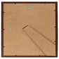 Fotolijsten 5 St Voor Wand Of Tafel 50X50 Cm Donkerrood