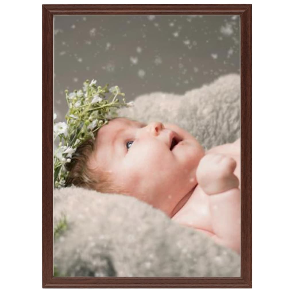 Fotolijsten 3 St Voor Wand Of Tafel 50X70 Cm Donkerrood