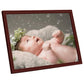 Fotolijsten 3 St Voor Wand Of Tafel 50X70 Cm Donkerrood