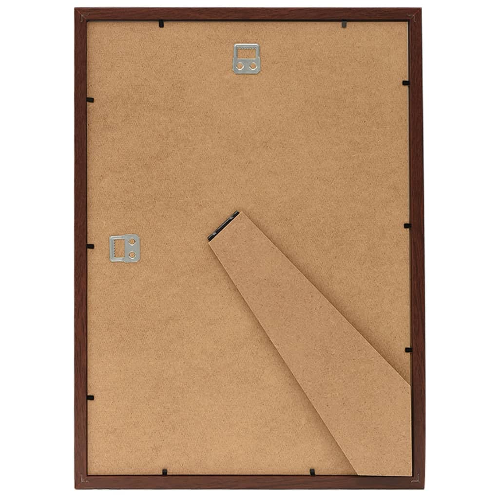 Fotolijsten 3 St Voor Wand Of Tafel 50X70 Cm Donkerrood