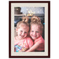 Fotolijsten 3 St Voor Wand 70X90 Cm Donkerrood