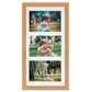 Fotolijsten 3 St Voor 3X(10X15 Cm) Foto 3D 18X35 Cm Eikenkleur