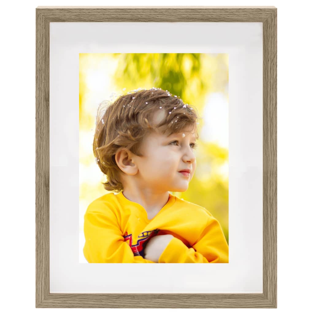 Fotolijsten 3 St Voor 15X20 Cm Foto 3D 21X29,7 Cm Donkerhout