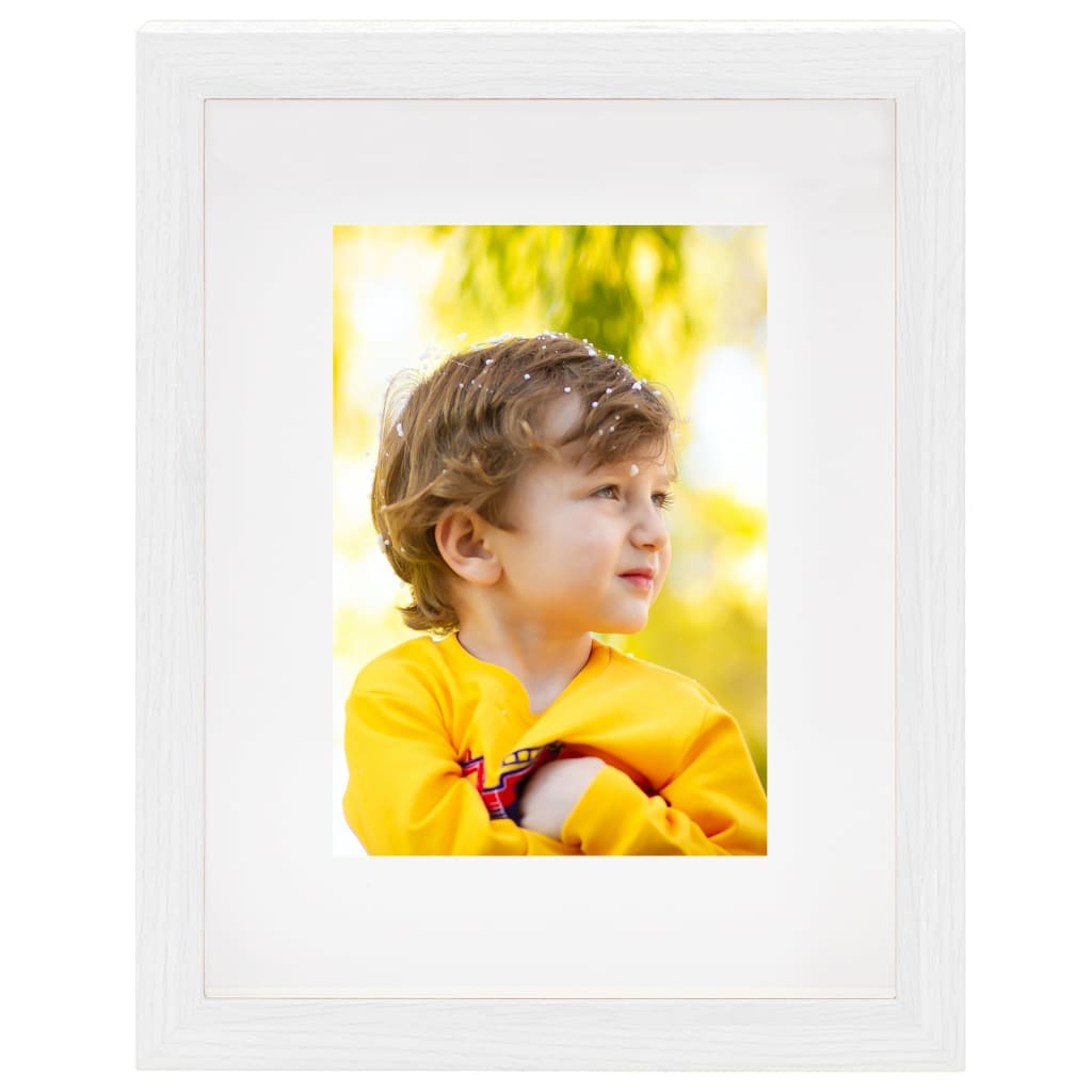 Fotolijsten 3 St Voor 13X18 Cm Foto 3D 20X25 Cm Wit