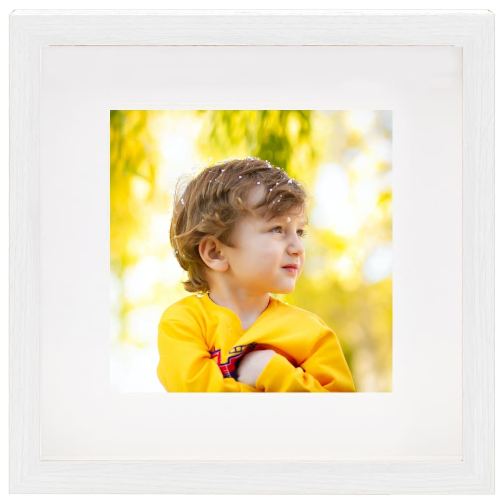 Fotolijsten 5 St Voor 13X13 Cm Foto 3D 23X23 Cm Wit