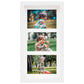 Fotolijsten 3 St Voor 3X(10X15 Cm) Foto 3D 18X35 Cm Wit