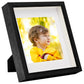 Fotolijsten 5 St Voor 13X13 Cm Foto 3D 23X23 Cm Zwart