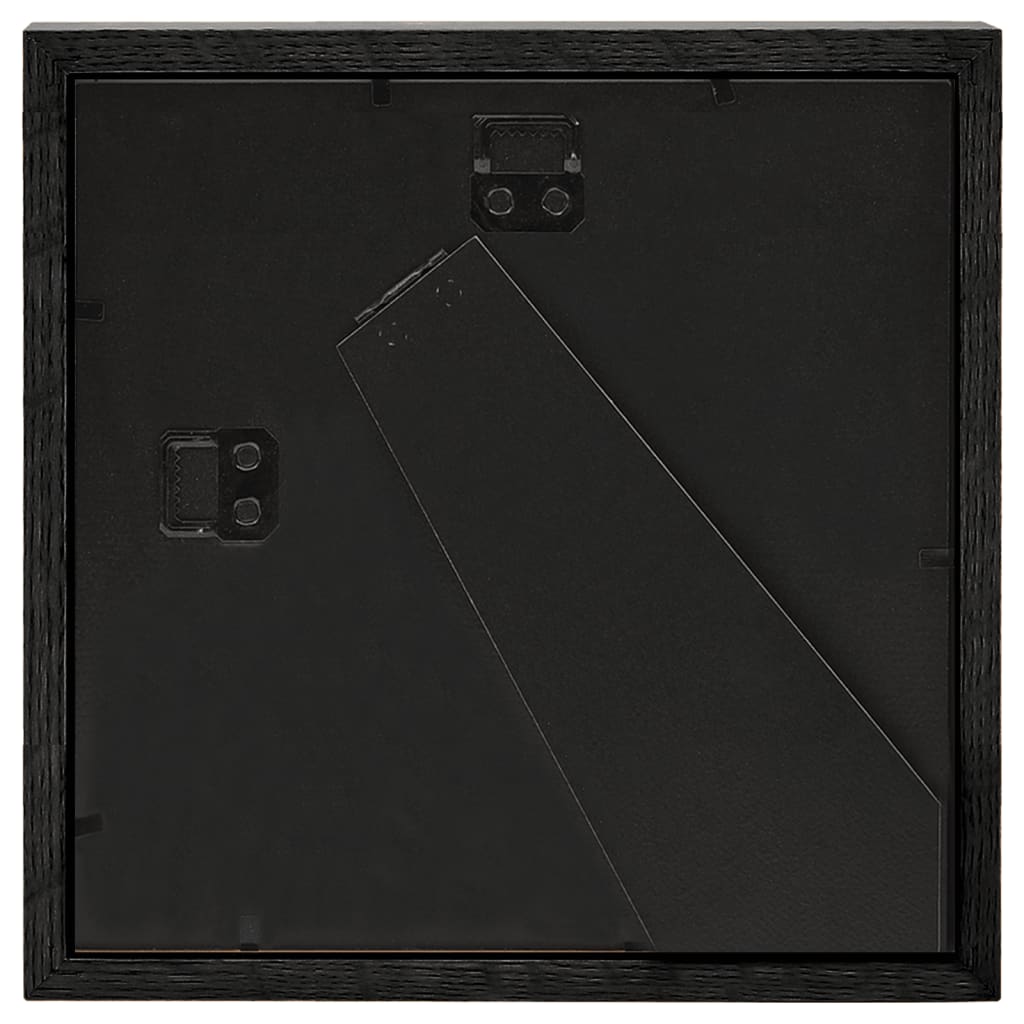 Fotolijsten 5 St Voor 13X13 Cm Foto 3D 23X23 Cm Zwart