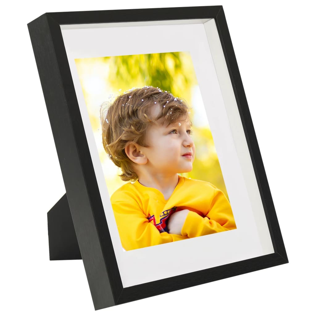 Fotolijsten 5 St Voor 15X20 Cm Foto 3D 21X29,7 Cm Zwart