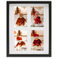 Fotolijsten 5 St Voor 4X(10X15 Cm) Foto 3D 28X35 Cm Zwart
