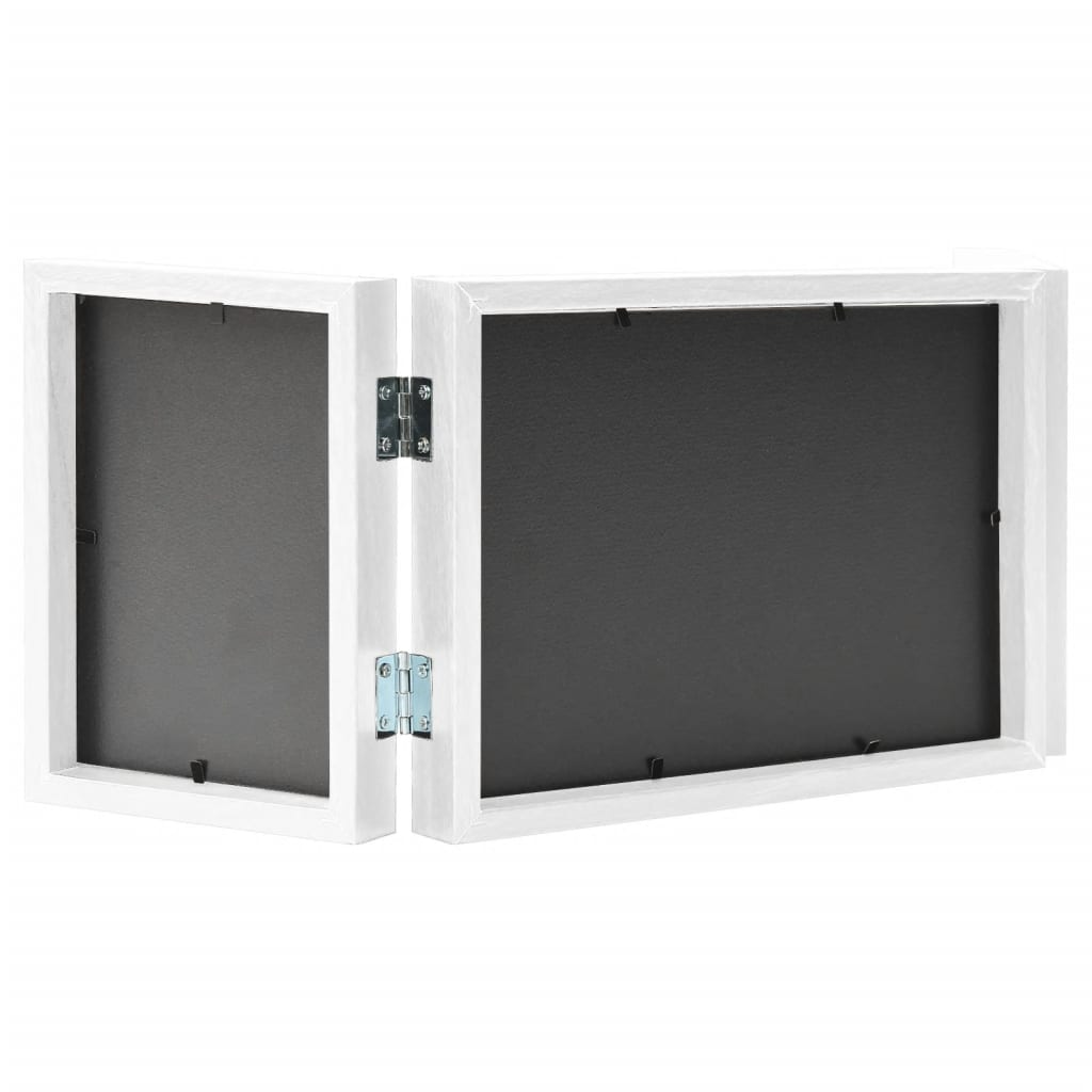 Fotolijst Drieluik 22X15 Cm+2X(10X15 Cm) Wit
