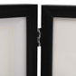 Fotolijst Drieluik 22X15 Cm+2X(10X15 Cm) Zwart