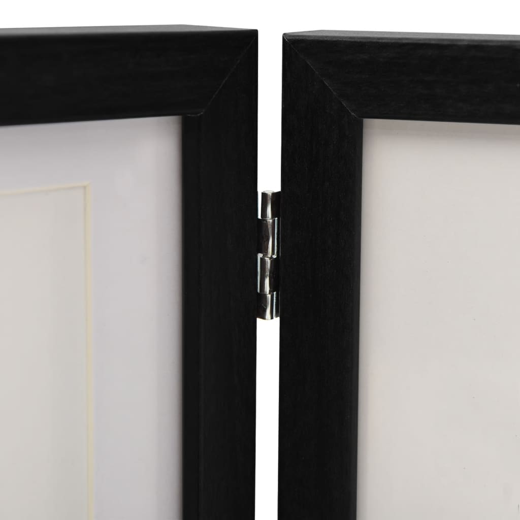 Fotolijst Drieluik 22X15 Cm+2X(10X15 Cm) Zwart