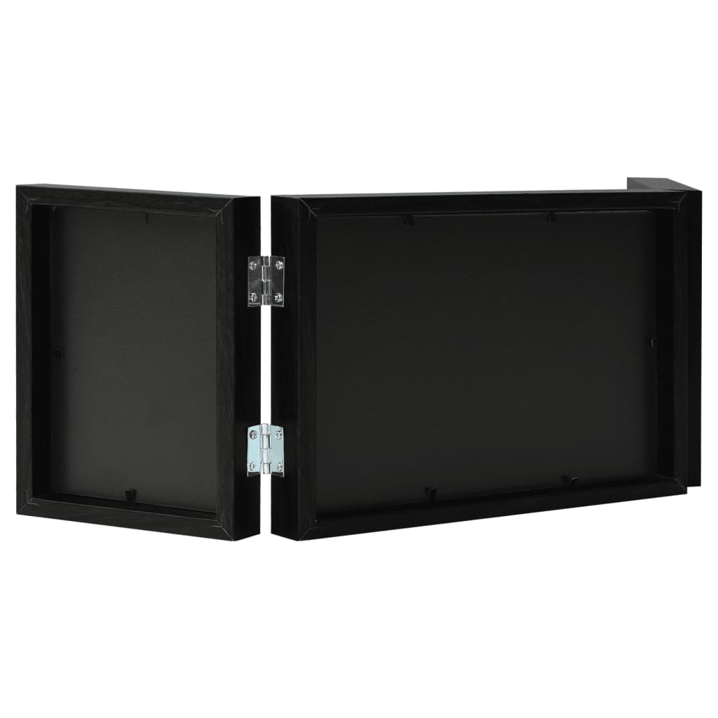 Fotolijst Drieluik 28X18 Cm+2X(13X18 Cm) Zwart