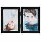 Fotolijst Tweeluik 2X(10X15 Cm) Zwart