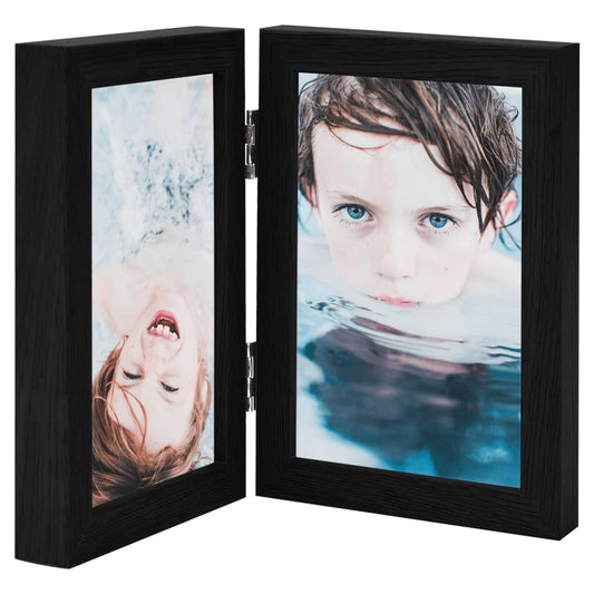 Fotolijst Tweeluik 2X(21X29,7 Cm) Zwart