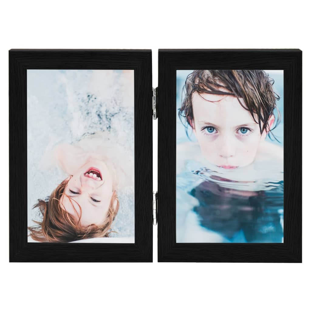 Fotolijst Tweeluik 2X(21X29,7 Cm) Zwart