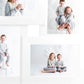 Fotolijst Voor 4X(13X18 Cm) Foto Mdf Wit