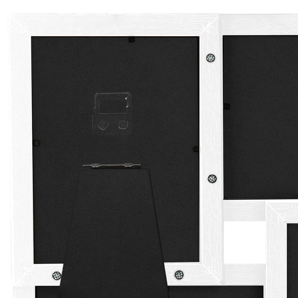Fotolijst Voor 4X(13X18 Cm) Foto Mdf Wit