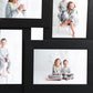 Fotolijst Voor 4X(10X15 Cm) Foto Mdf Zwart