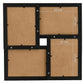 Fotolijst Voor 4X(10X15 Cm) Foto Mdf Zwart