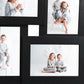 Fotolijst Voor 4X(13X18 Cm) Foto Mdf Zwart