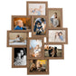 Fotolijst Voor 10X(13X18 Cm) Foto Mdf Lichtbruin
