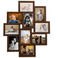 Fotolijst Voor 10X(13X18 Cm) Foto Mdf Donkerbruin