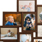 Fotolijst Voor 10X(13X18 Cm) Foto Mdf Donkerbruin