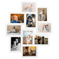 Fotolijst Voor 10X(10X15 Cm) Foto Mdf Wit
