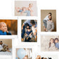 Fotolijst Voor 10X(10X15 Cm) Foto Mdf Wit