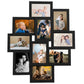 Fotolijst Voor 10X(13X18 Cm) Foto Mdf Zwart