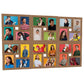 Fotolijst Voor 24X(13X18 Cm) Foto Mdf Lichtbruin