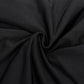 Driezitsbankhoes Stretch Polyester Jersey Zwart