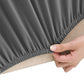 Vierzitsbankhoes Stretch Polyester Jersey Antracietkleurig