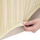 Tweezitsbankhoes Stretch Polyester Jersey Crèmekleurig