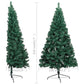 Kunstkerstboom Met Led's En Standaard Half 210 Cm Pvc Groen