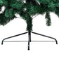 Kunstkerstboom Met Led's En Standaard Half 240 Cm Pvc Groen