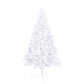 Kunstkerstboom Met Led's En Standaard Half 210 Cm Pvc Wit