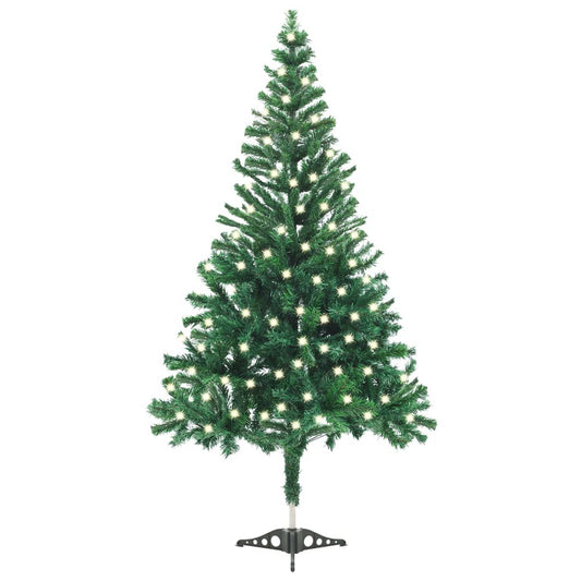Kunstkerstboom Met Led's En Standaard 230 Takken 120 Cm